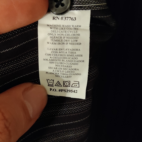 Perry Ellis men's button down - Picture 5 of 7